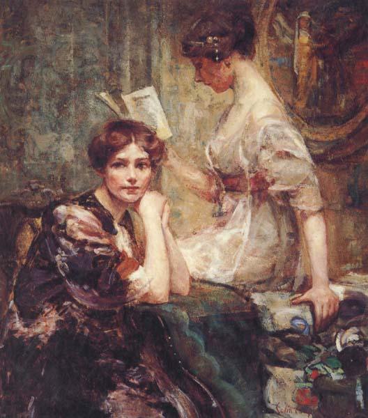 Colin Campbell Cooper Two Women